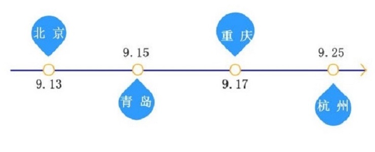 9月四城展会预告，更有柯拉兹庄园新品百世堡抢先喝！